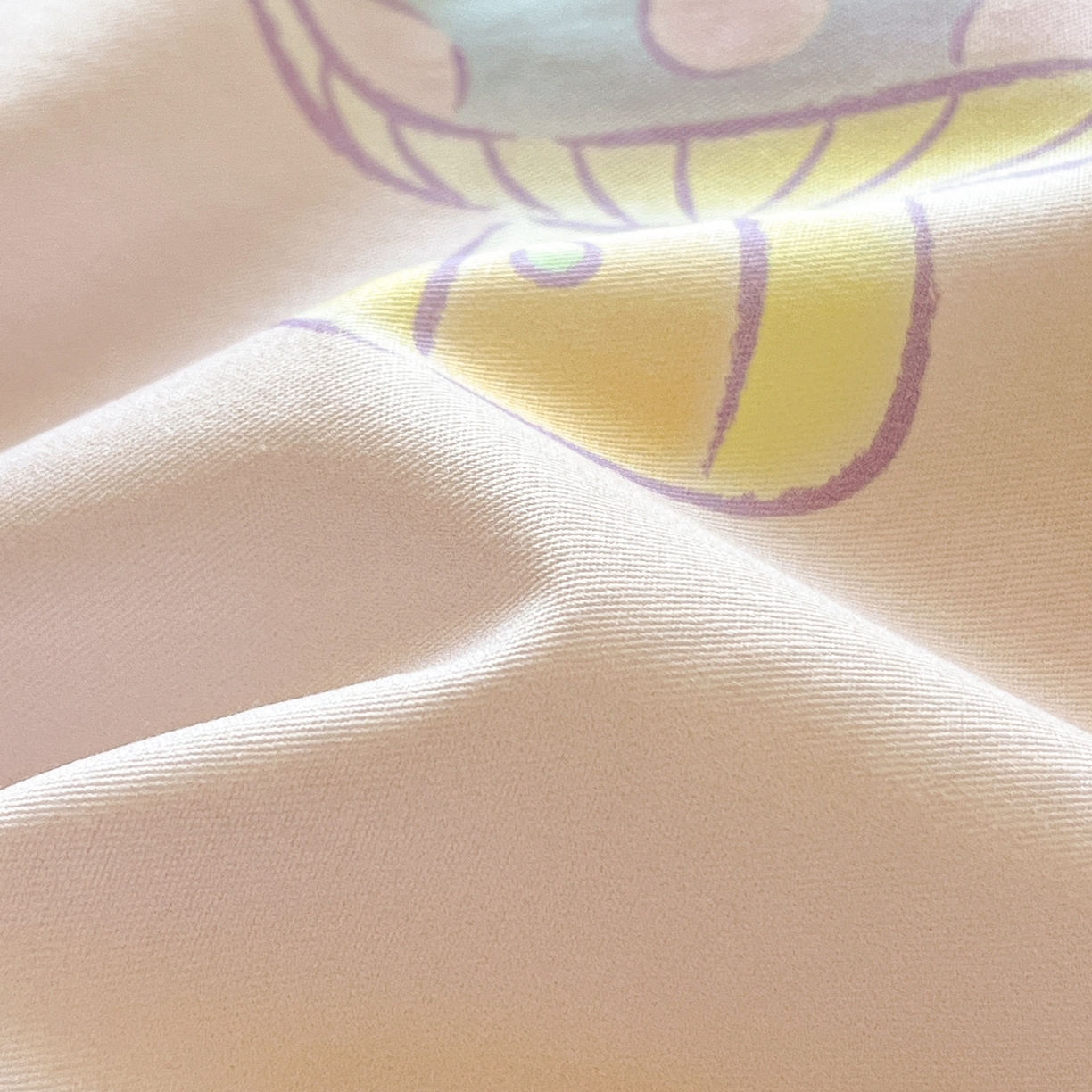 91家纺网 家纺一手货源 找家纺 博雅 2026新款三丽鸥全棉纯棉小版印花四件套 花漾kt