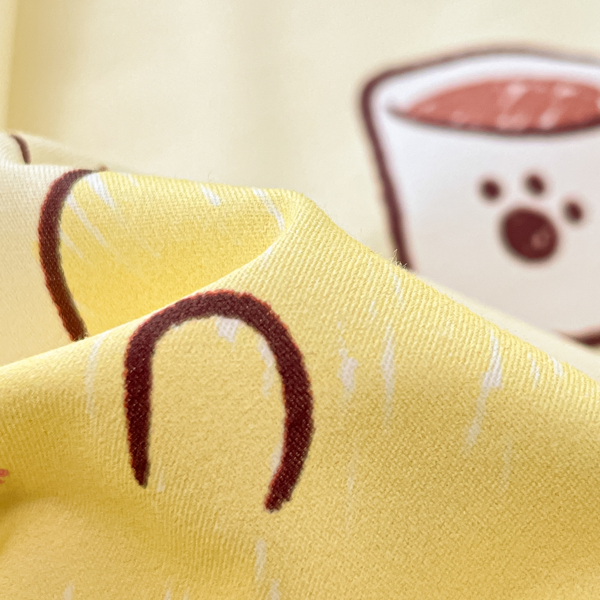 91家纺网 家纺一手货源 找家纺 博雅 2026新款三丽鸥全棉纯棉小版印花四件套 小版-甜甜圈布丁狗