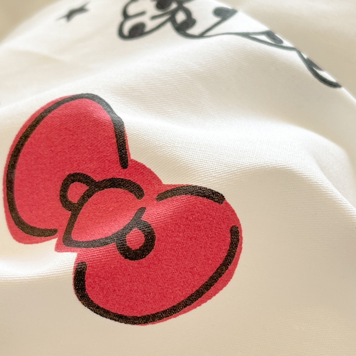 91家纺网 家纺一手货源 找家纺 博雅 2026新款三丽鸥全棉纯棉小版印花四件套 星心kt