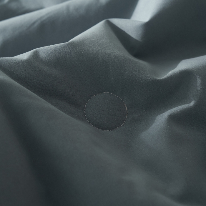 91家纺网 家纺一手货源 找家纺 暖阳 2026新款无印风色织全棉贝壳绣棉花夏被夏凉被空调被 贝壳蓝