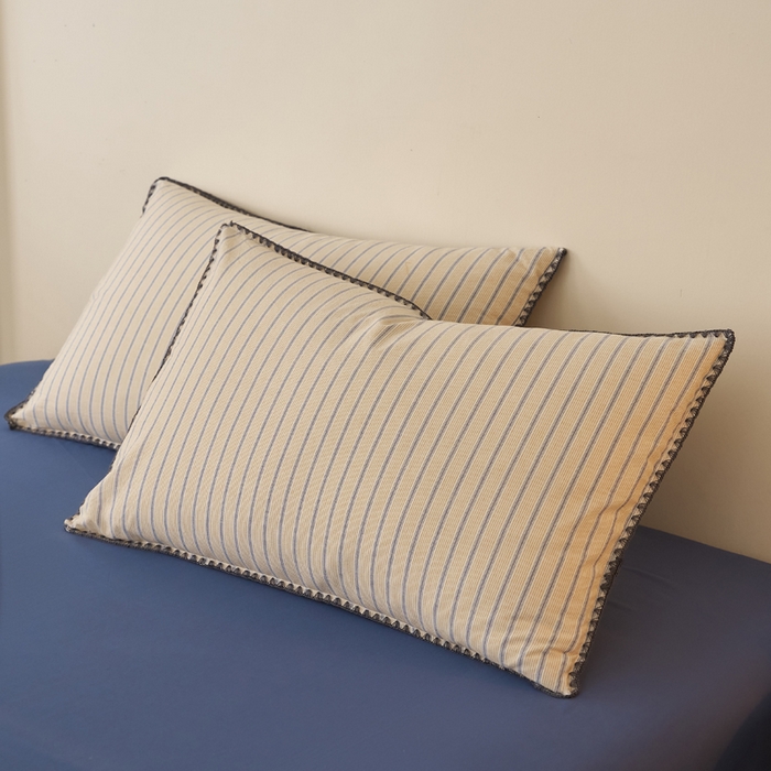 91家纺网 家纺一手货源 找家纺 暖阳 2026新款无印风色织全棉贝壳绣棉花夏被夏凉被空调被 贝壳铃蓝