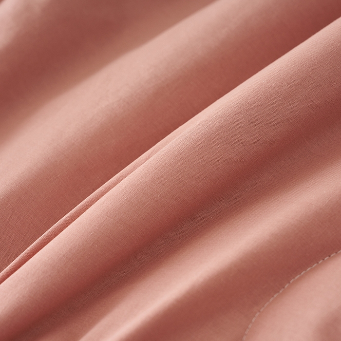 91家纺网 家纺一手货源 找家纺 暖阳 2026新款全棉纯色+拼色棉花夏被夏凉被空调被 藕粉拼灰