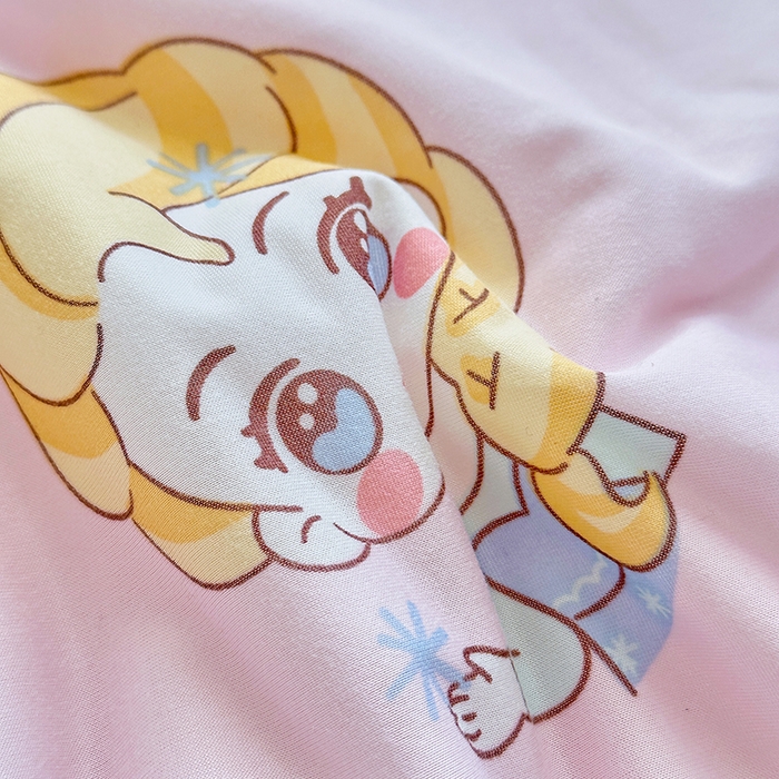 91家纺网 家纺一手货源 找家纺 丫丫家纺 2026新款A类针织棉嘟嘟被夏被春秋被空调被儿童学生被子被芯 小公举