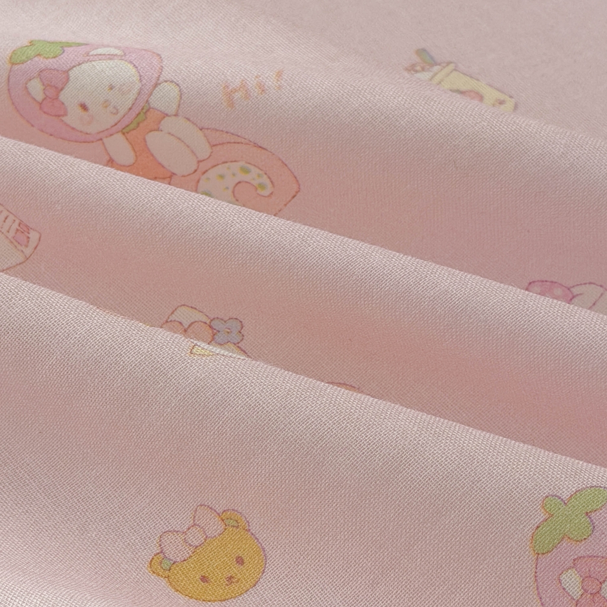 91家纺网 家纺一手货源 找家纺 嗨生活 2026新款儿童婴儿床床笠全棉纯棉双层纱床笠席梦思套拼床床笠套 花园萌宠