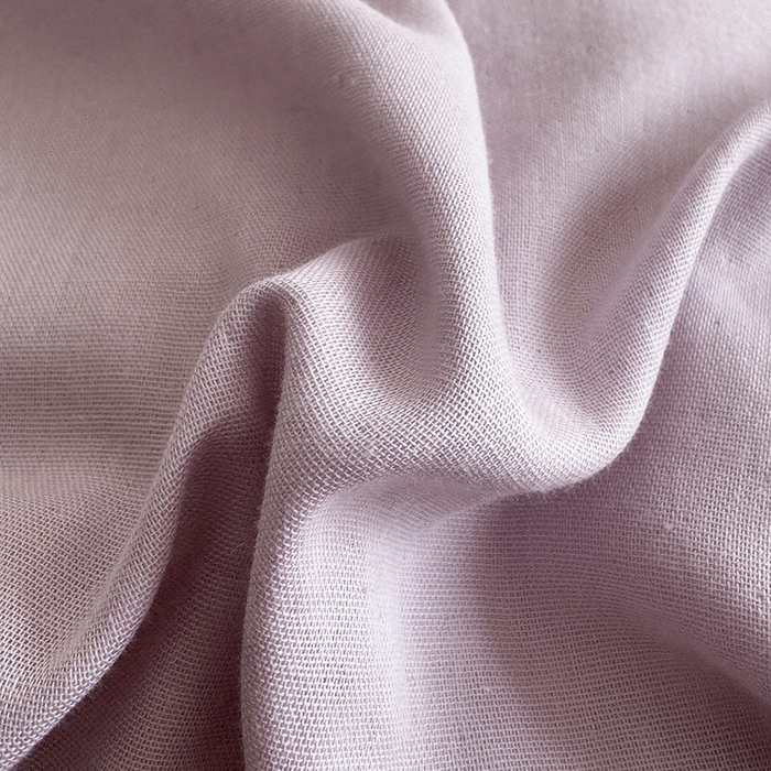 91家纺网 家纺一手货源 找家纺 爱思佳 2026新款全棉双层纱混搭格子系列四件套 紫-逐风