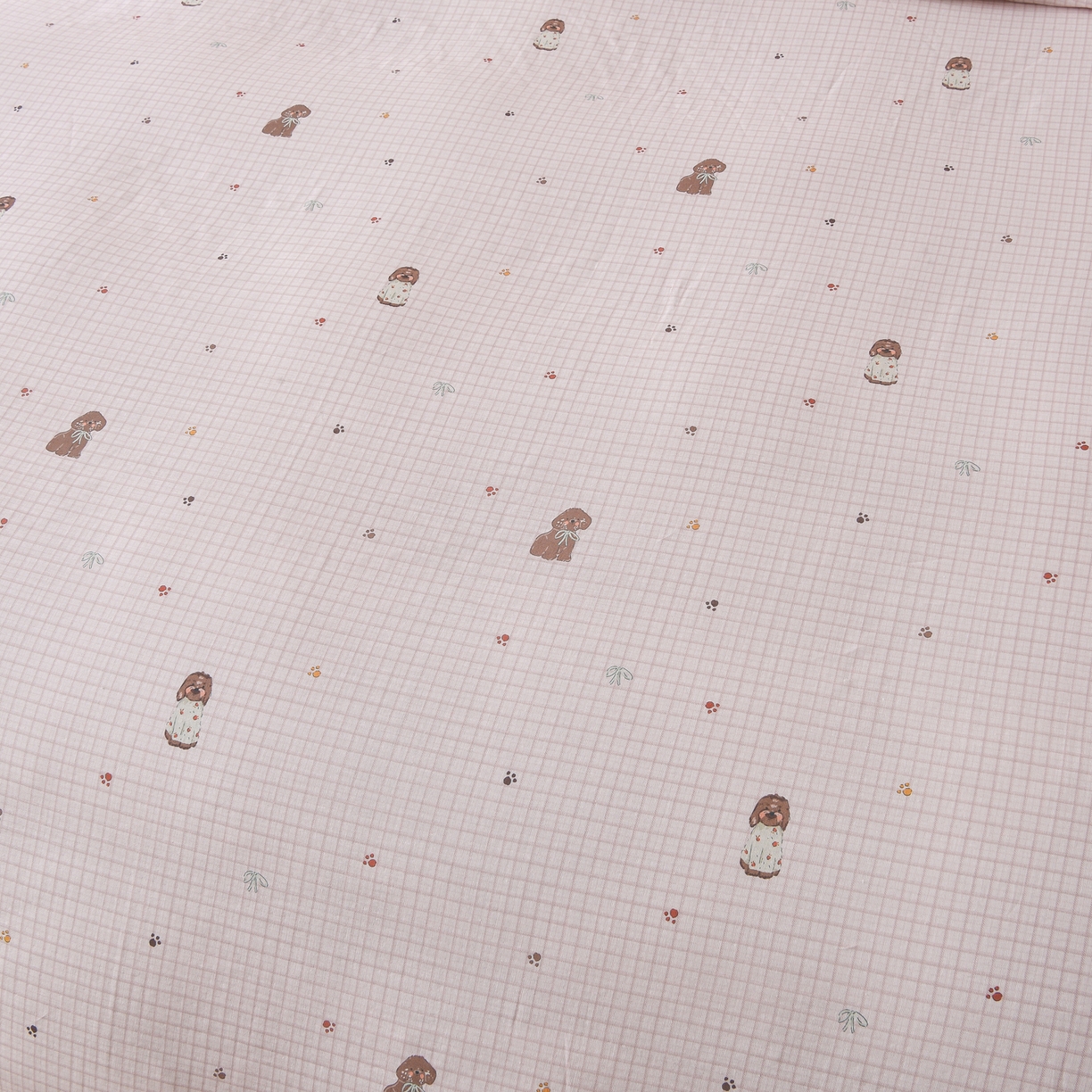 91家纺网 家纺一手货源 找家纺 （总）金昱纺 2026新款全棉纯棉双层纱印花四件套