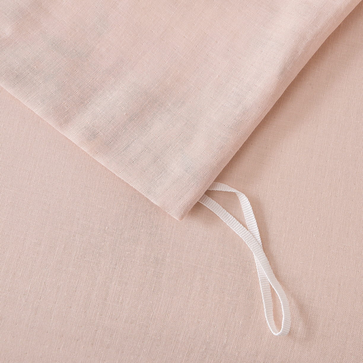 91家纺网 家纺一手货源 找家纺 金昱纺 2026新款全棉纯棉双层纱印花四件套 观上月白-粉