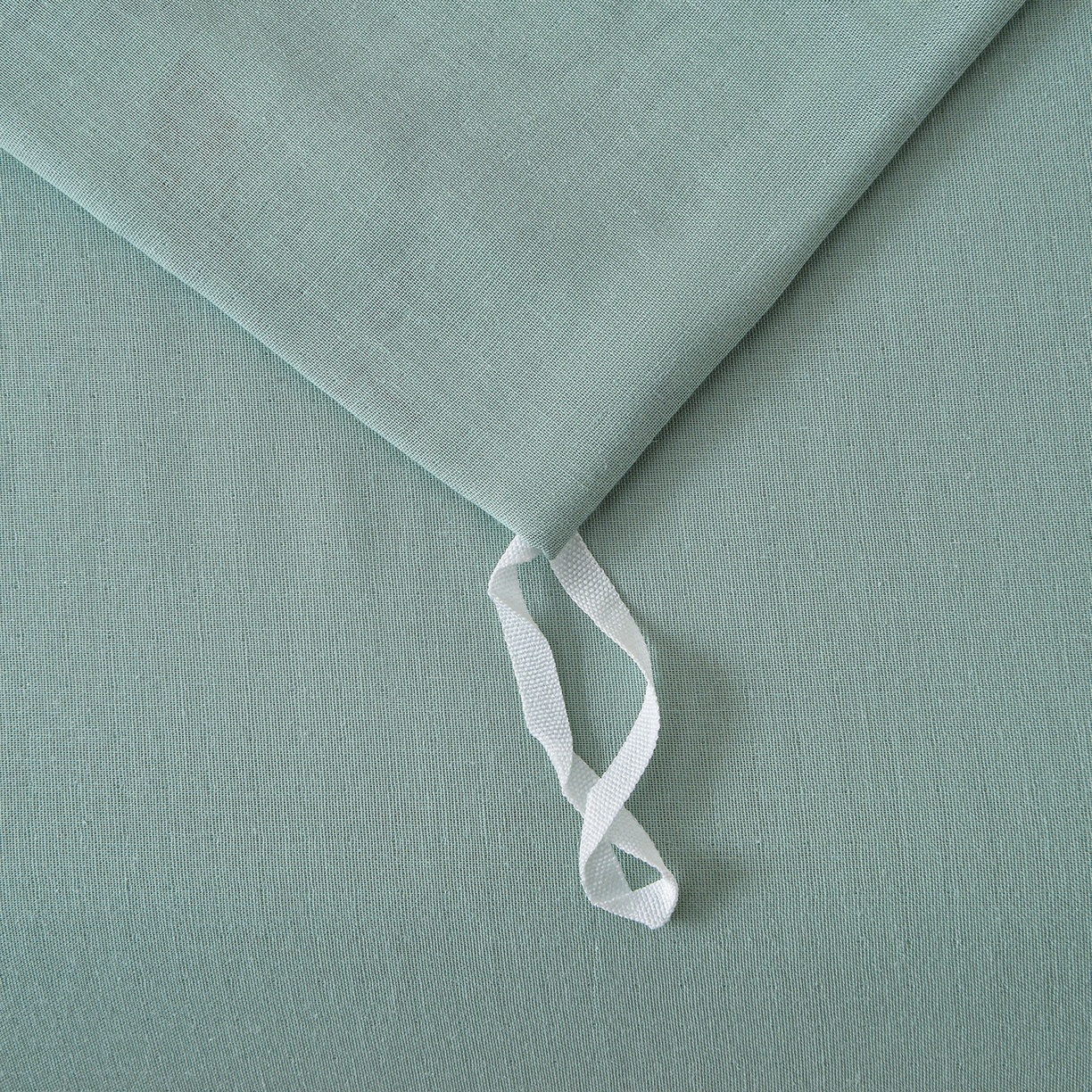 91家纺网 家纺一手货源 找家纺 金昱纺 2026新款全棉纯棉双层纱印花四件套 镜花眠-绿