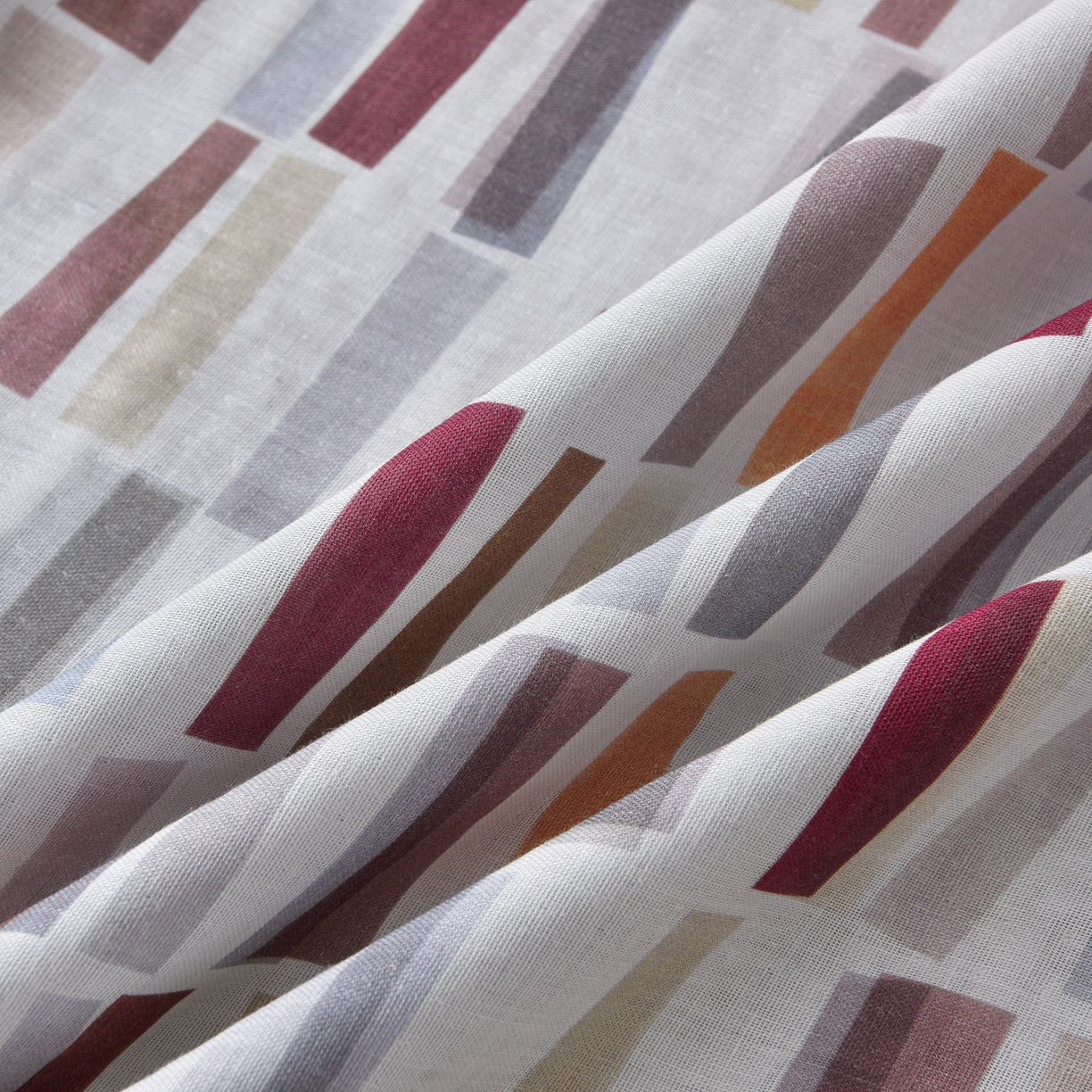 91家纺网 家纺一手货源 找家纺 金昱纺 2026新款全棉纯棉双层纱印花四件套 空间-咖