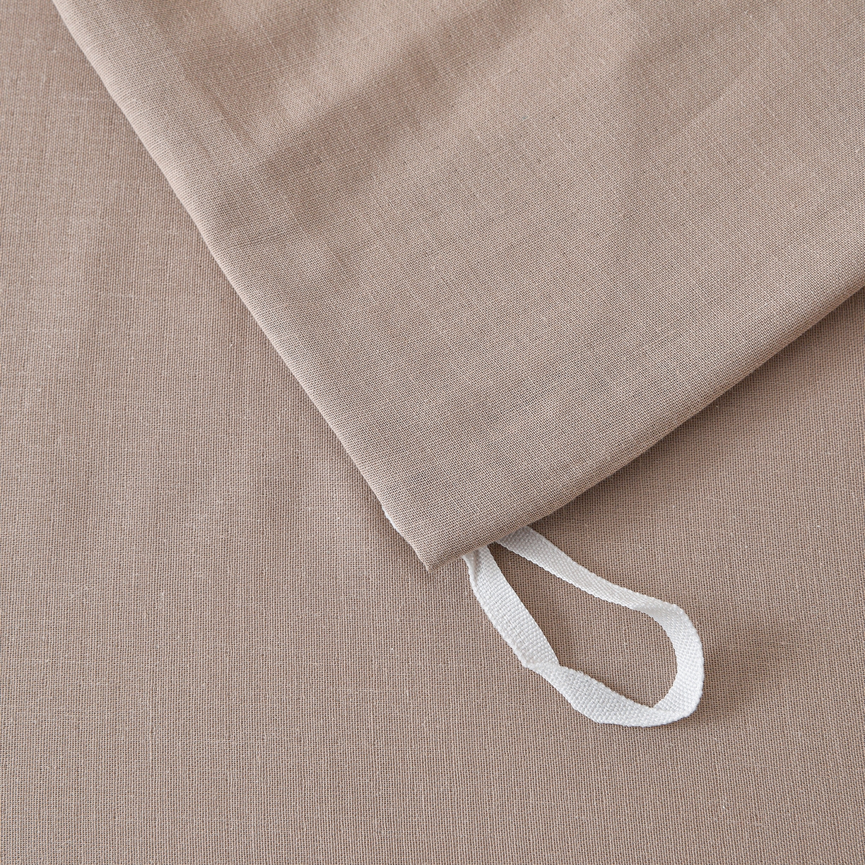 91家纺网 家纺一手货源 找家纺 金昱纺 2026新款全棉纯棉双层纱印花四件套 维亚-咖