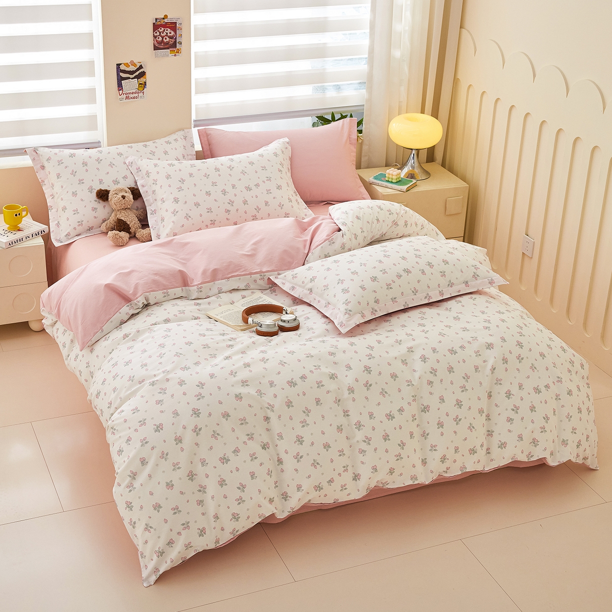 91家纺网 家纺一手货源 找家纺 （总）元元家居（元元被业） 2026新款全棉13372套件及单品【印花款】-三件套