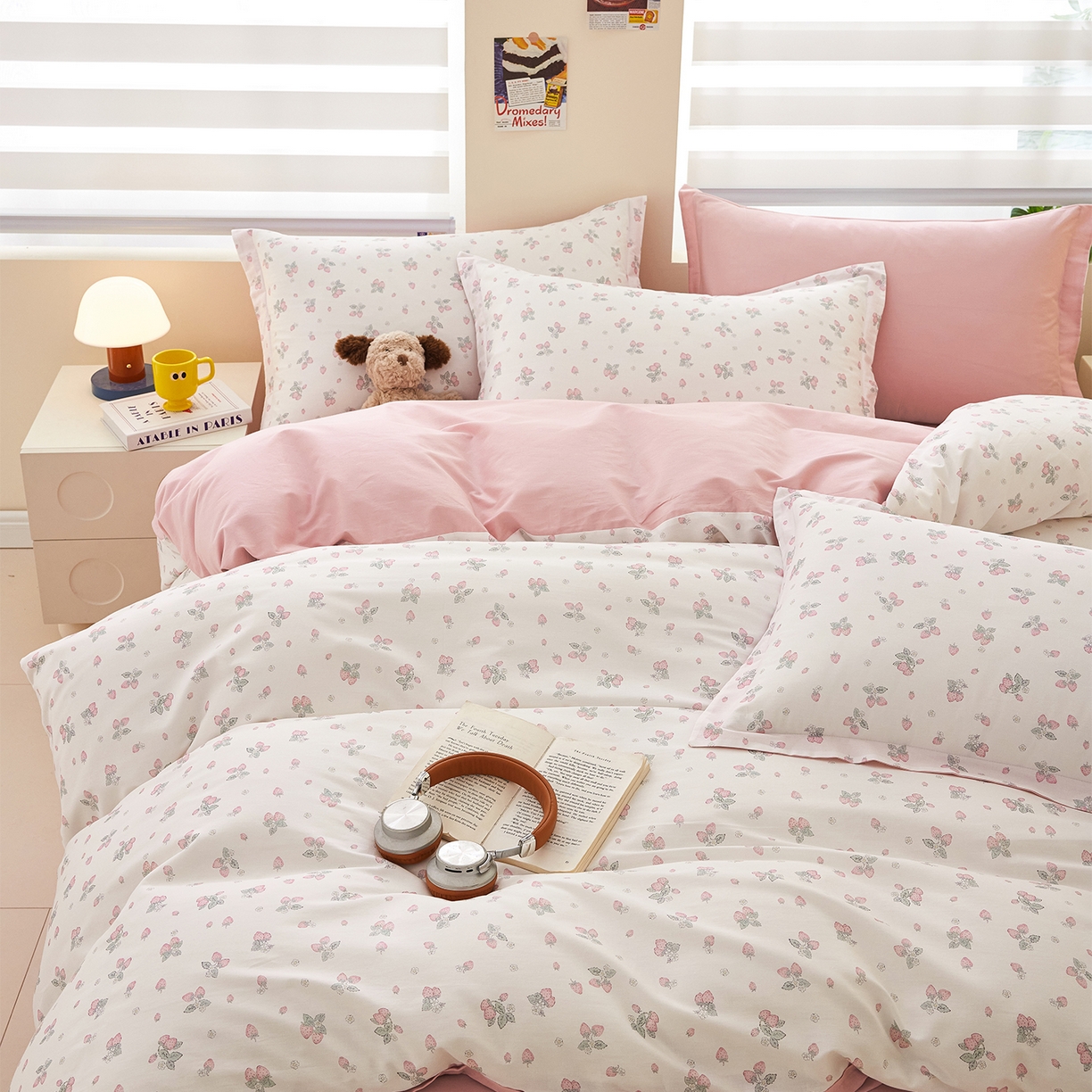 91家纺网 家纺一手货源 找家纺 （总）元元家居（元元被业） 2026新款全棉13372套件及单品【印花款】-三件套