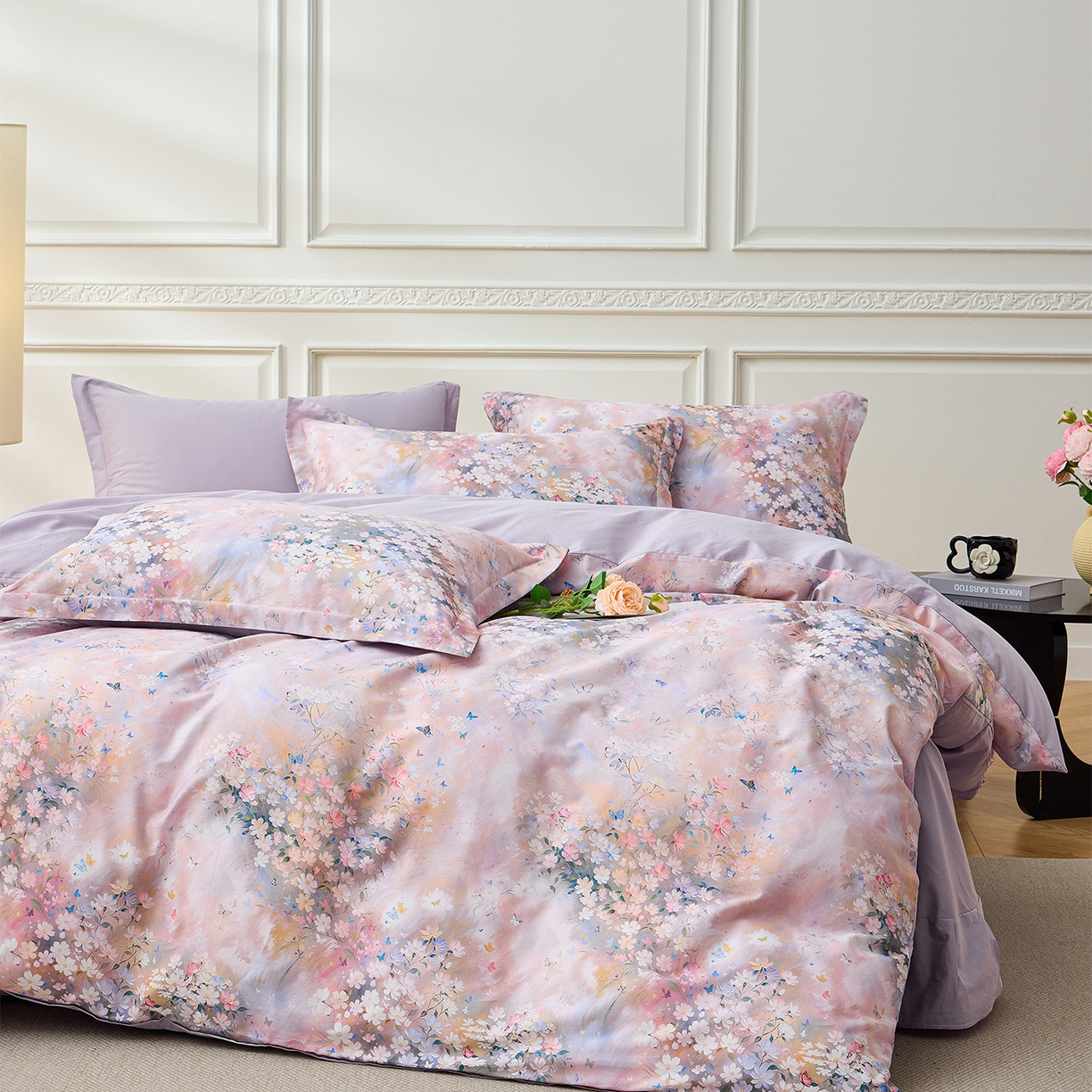 91家纺网 家纺一手货源 找家纺 （总）元元家居（元元被业） 2026新款全棉13372套件及单品【印花款】-三件套