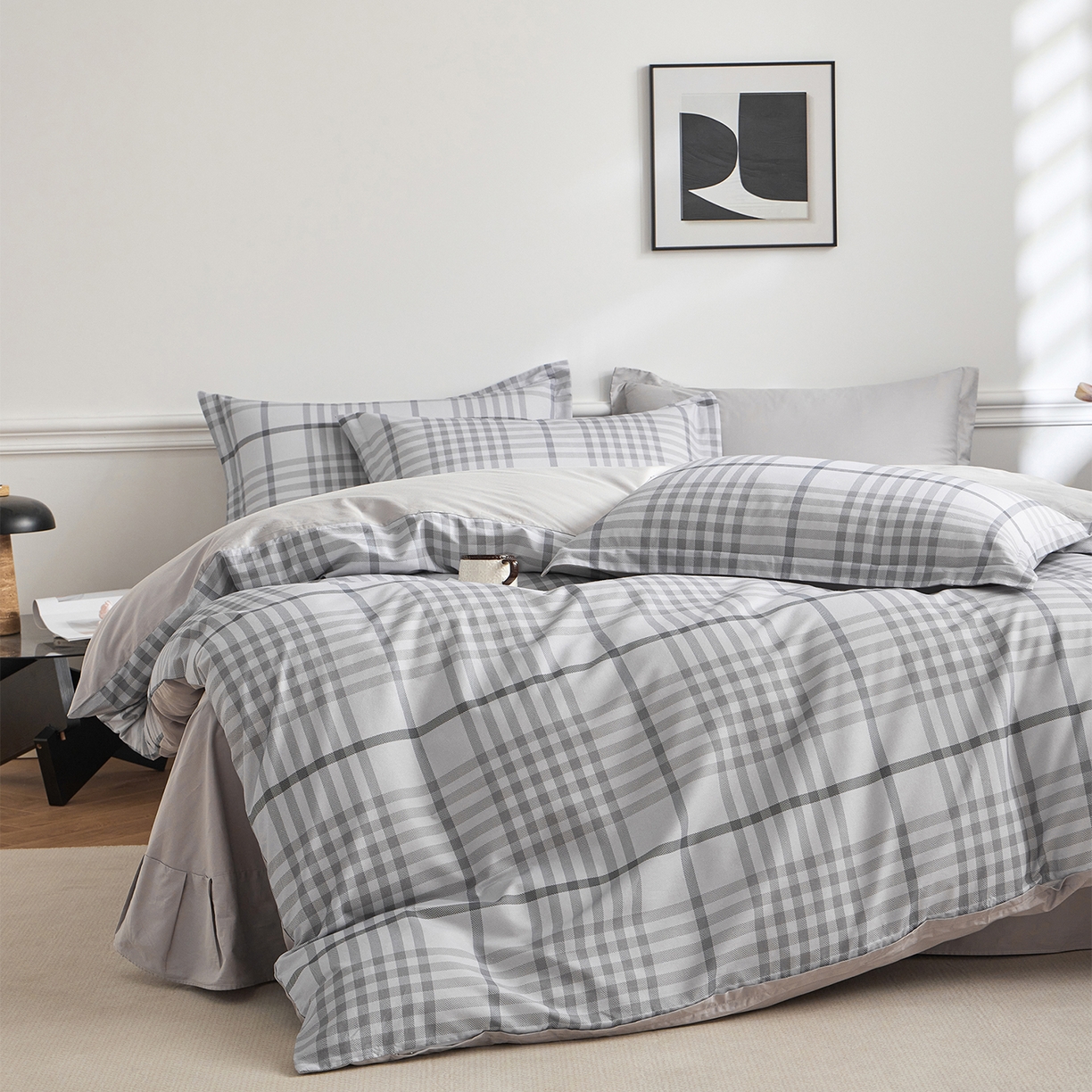 元元家居（元元被业） 2026新款全棉13372套件及单品【印花款】-三件套 格调