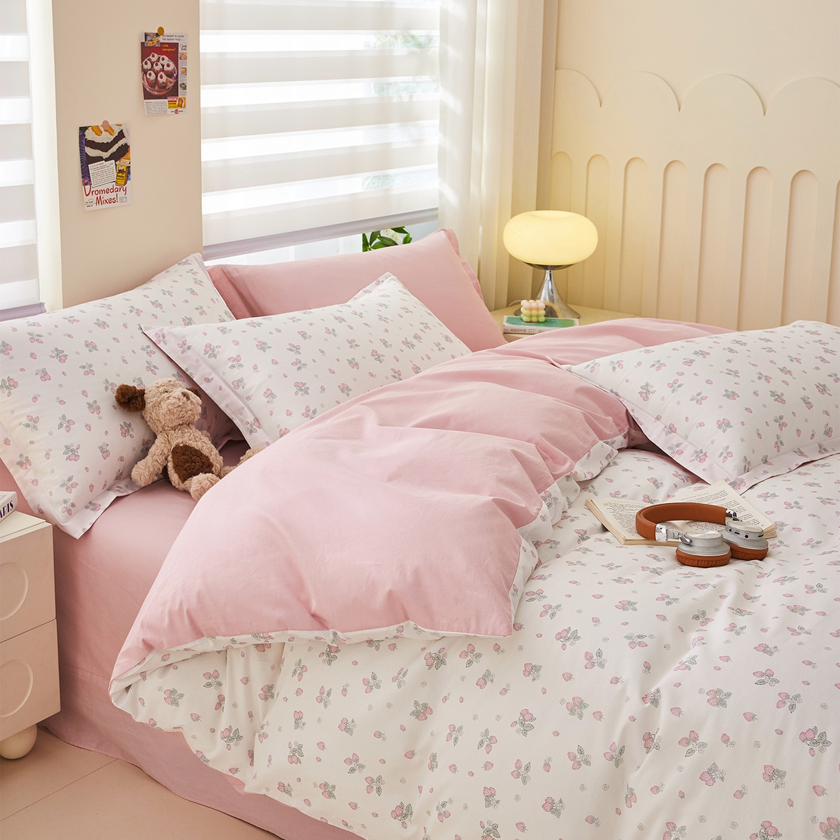 91家纺网 家纺一手货源 找家纺 （总）元元家居（元元被业） 2026新款全棉13372套件及单品【印花款】-四件套