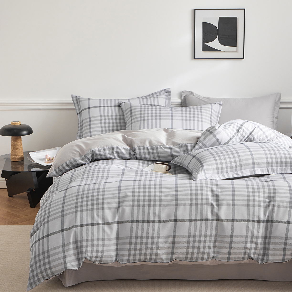 元元家居（元元被业） 2026新款全棉13372套件及单品【印花款】-四件套 格调