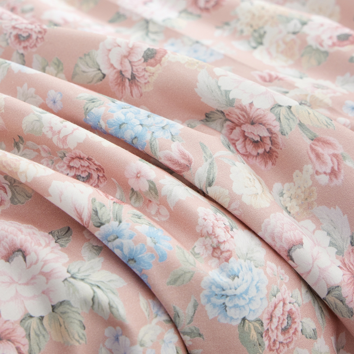 91家纺网 家纺一手货源 找家纺 元元家居（元元被业） 2026新款全棉纯棉13372印花两用夏被夏凉被空调被四件套 朔奇