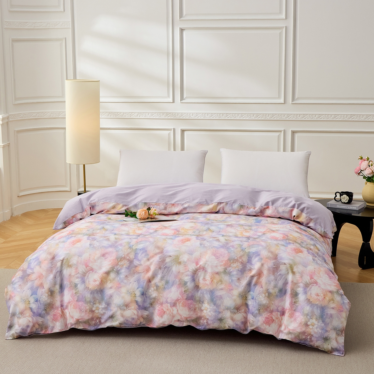 91家纺网 家纺一手货源 找家纺 （总）元元家居（元元被业） 2026新款全棉13372套件及单品【印花款】-单被套