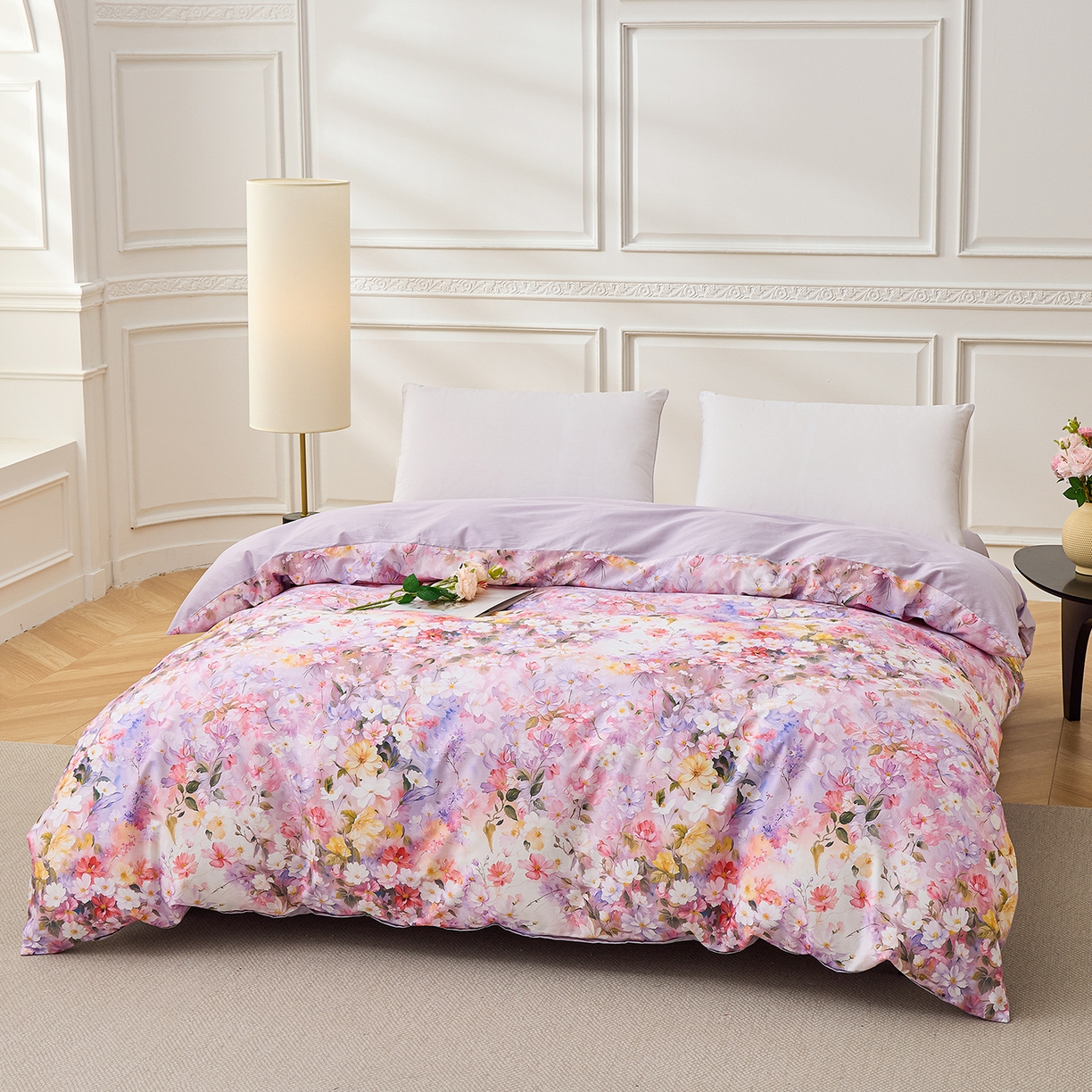 元元家居（元元被业） 2026新款全棉13372套件及单品【印花款】-单被套 闪亮