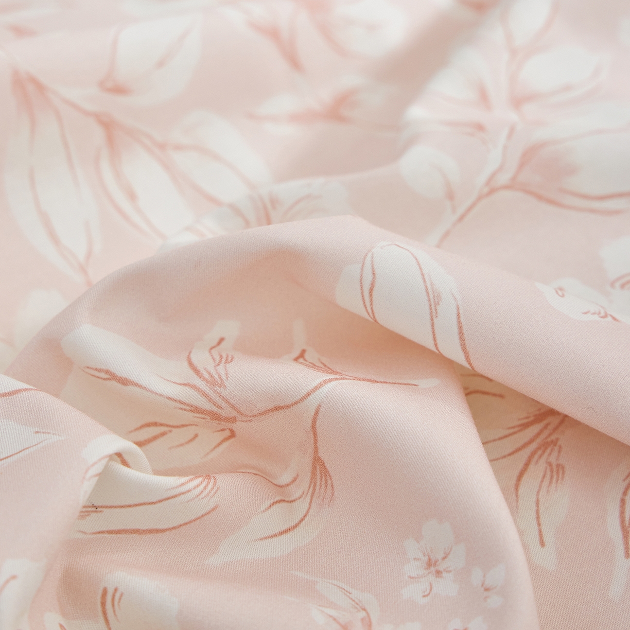 91家纺网 家纺一手货源 找家纺 元元家居（元元被业） 2026新款全棉13372套件及单品【印花款】-单被套 婉约