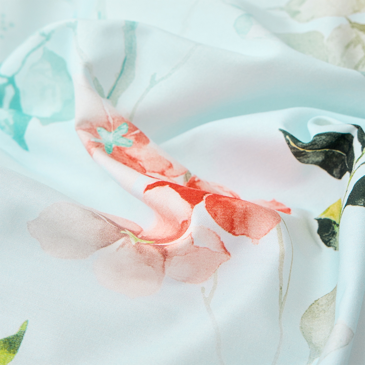 91家纺网 家纺一手货源 找家纺 元元家居（元元被业） 2026新款全棉13372套件及单品【印花款】-单被套 有枝