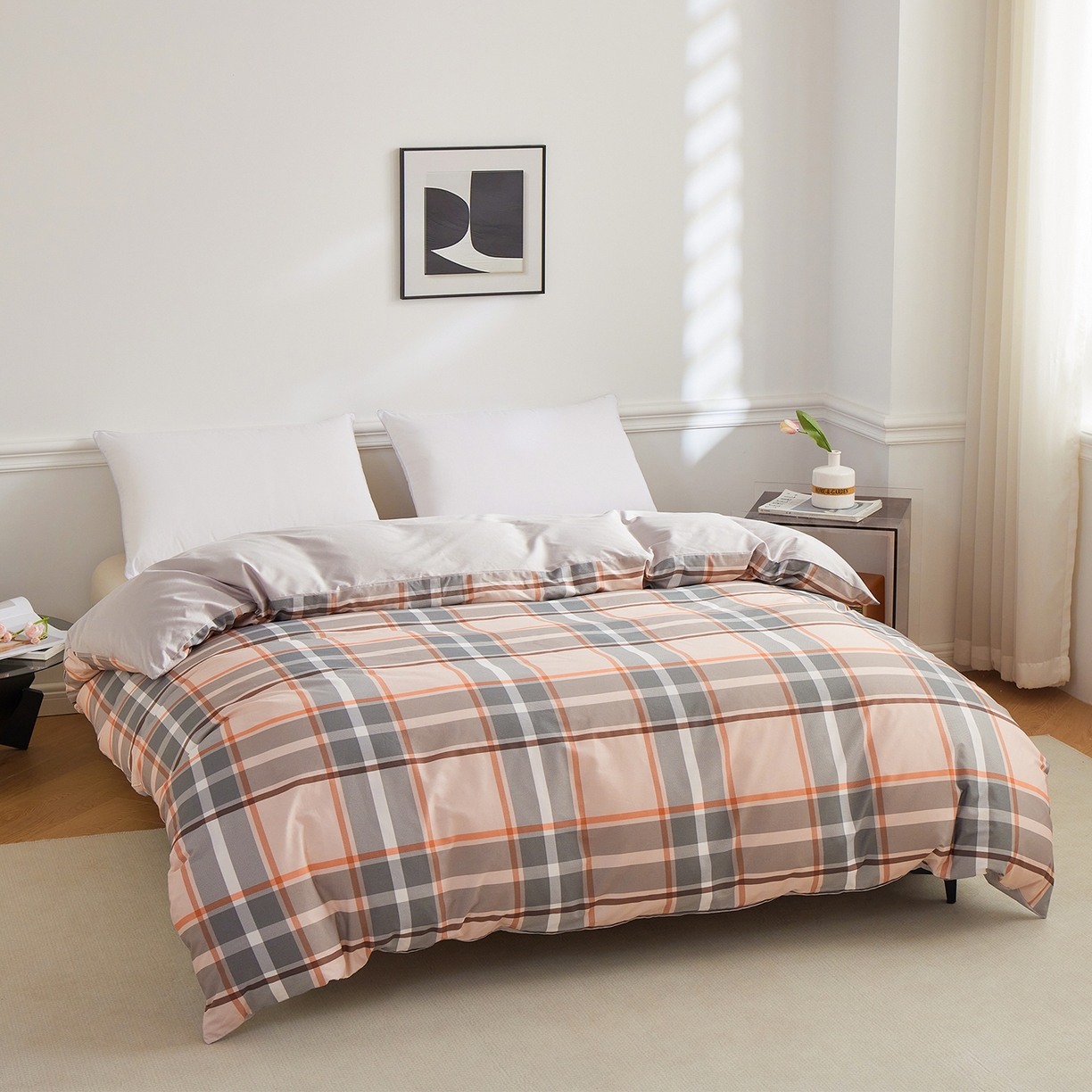 元元家居（元元被业） 2026新款全棉13372套件及单品【印花款】-单被套 自在