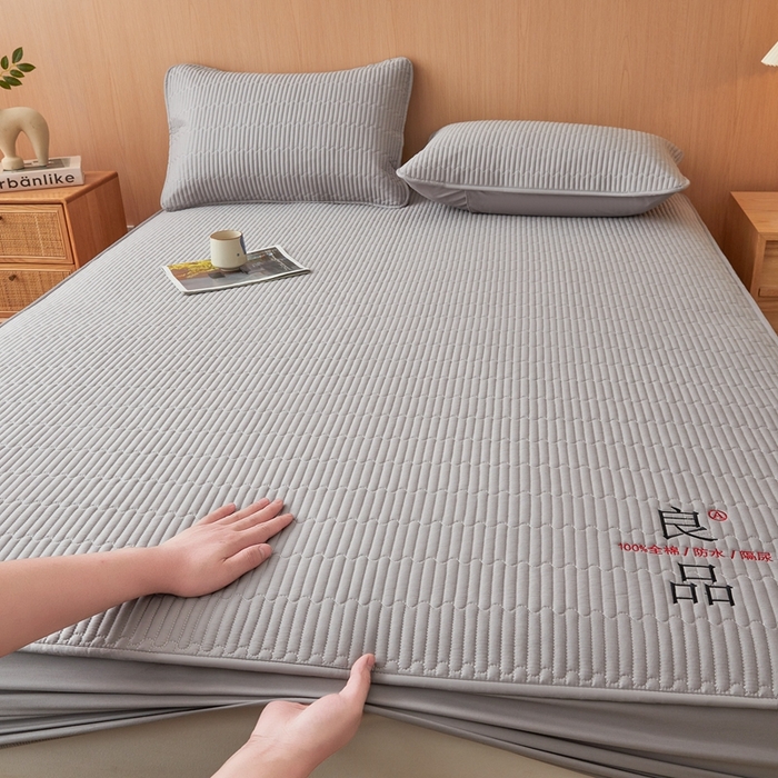 91家纺网 家纺一手货源 找家纺 （总）邵依家纺 2026新款良品夹棉防水床笠纯棉床笠夹棉床笠