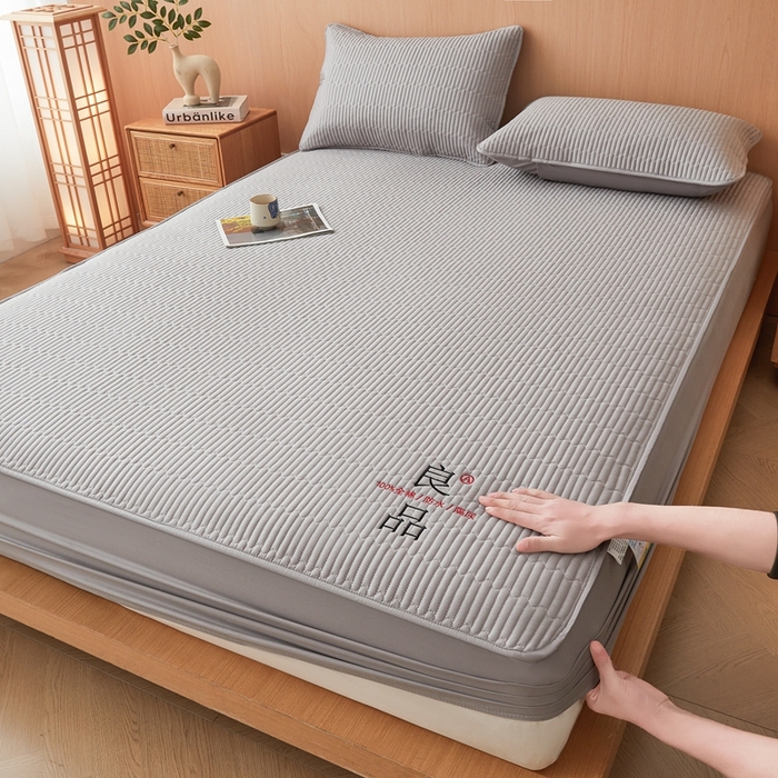 91家纺网 家纺一手货源 找家纺 （总）邵依家纺 2026新款良品夹棉防水床笠纯棉床笠夹棉床笠