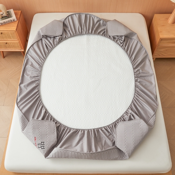 91家纺网 家纺一手货源 找家纺 （总）邵依家纺 2026新款良品夹棉防水床笠纯棉床笠夹棉床笠