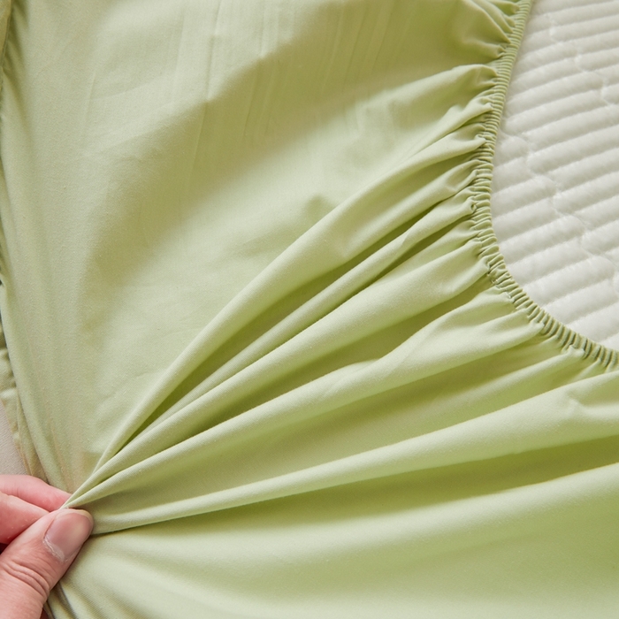 91家纺网 家纺一手货源 找家纺 邵依家纺 2026新款良品夹棉防水床笠纯棉床笠夹棉床笠 良品-橄榄绿