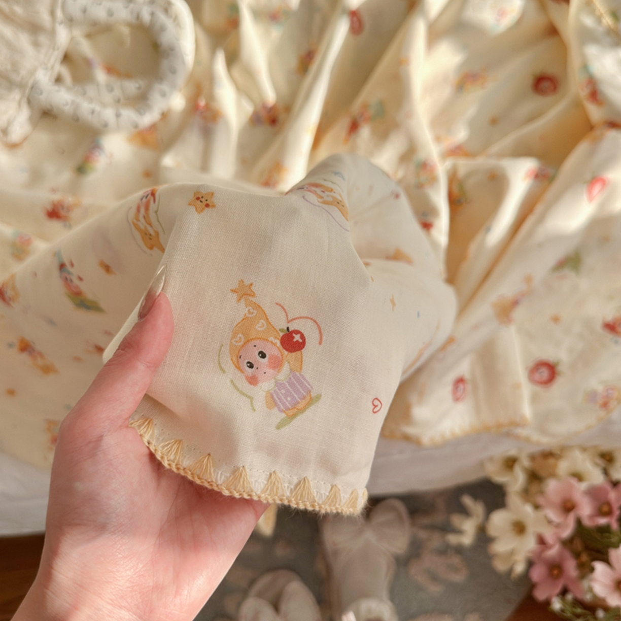 91家纺网 家纺一手货源 找家纺 （总）暖阳 2026新款全棉纯棉双层纱夏季毯盖毯毯子