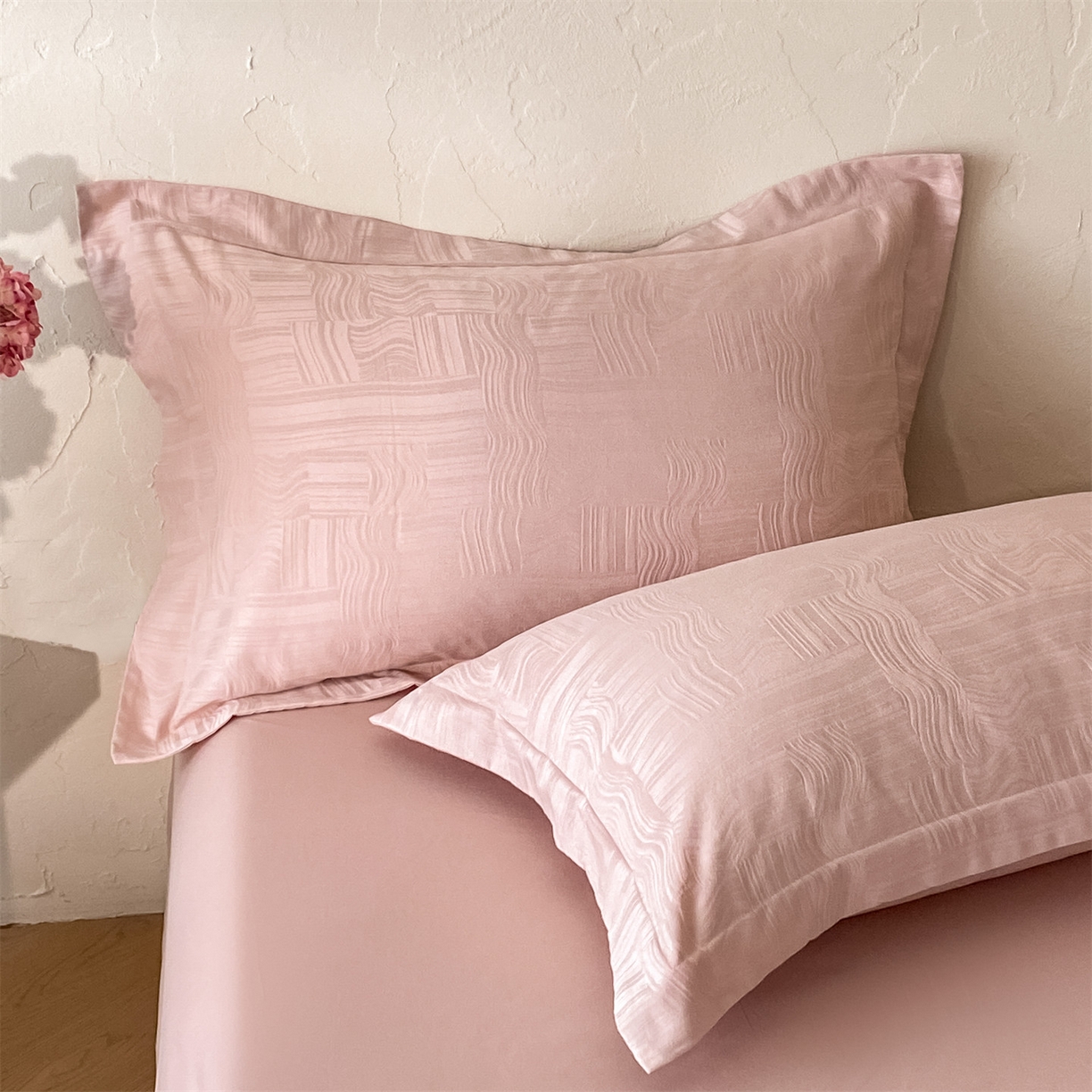 91家纺网 家纺一手货源 找家纺 （总）笙意家纺 2026新款A版60浮雕提花B版40全棉四件套