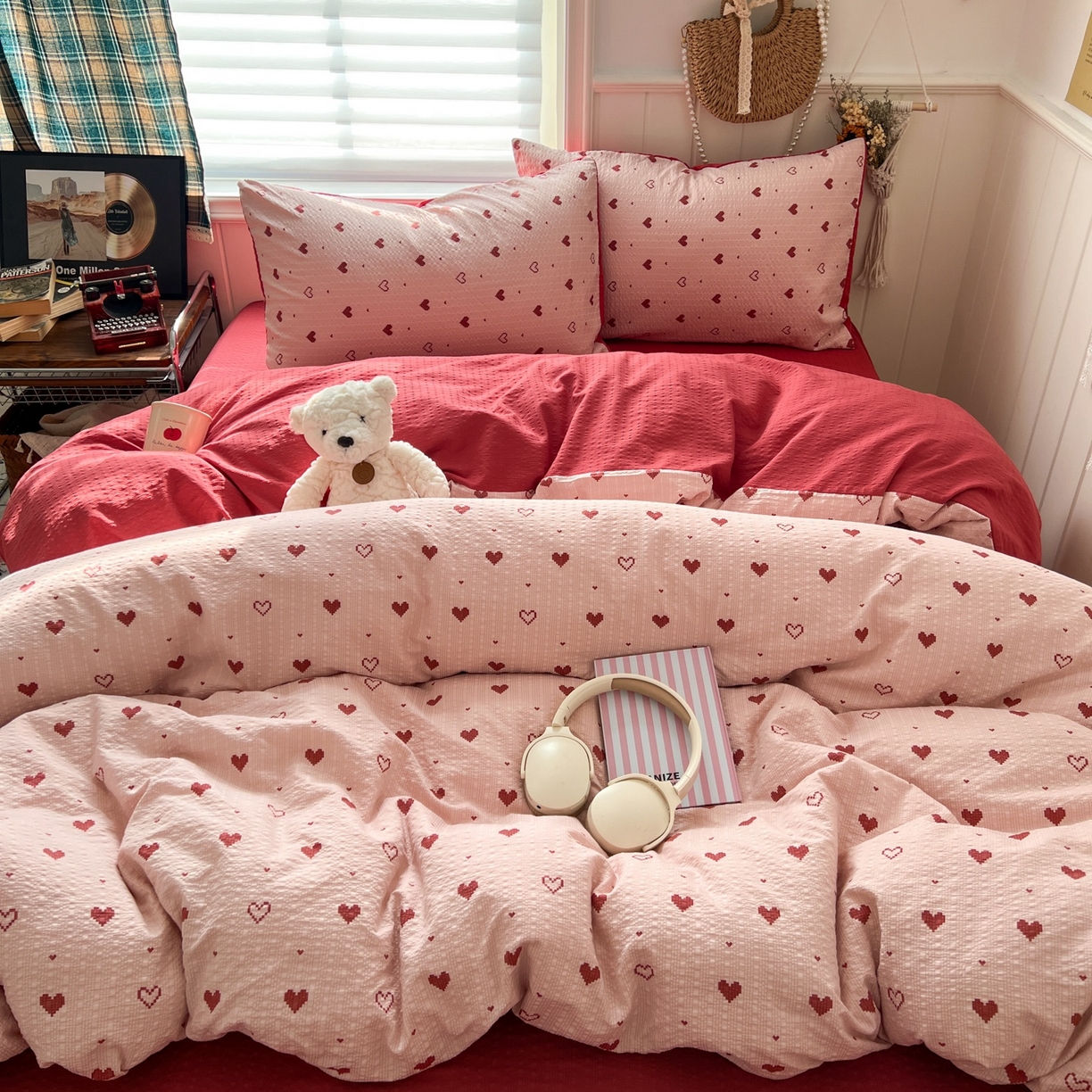 91家纺网 家纺一手货源 找家纺 （总）水木坊 2026春夏新款高品质泡芙普通款四件套