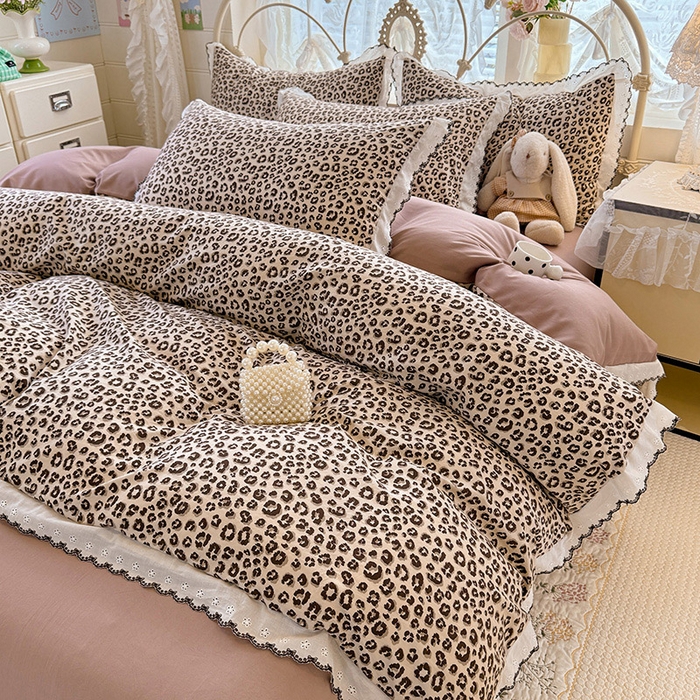 91家纺网 家纺一手货源 找家纺 （总）莉莉安家纺 2026新款古法水洗云感棉印花四件套