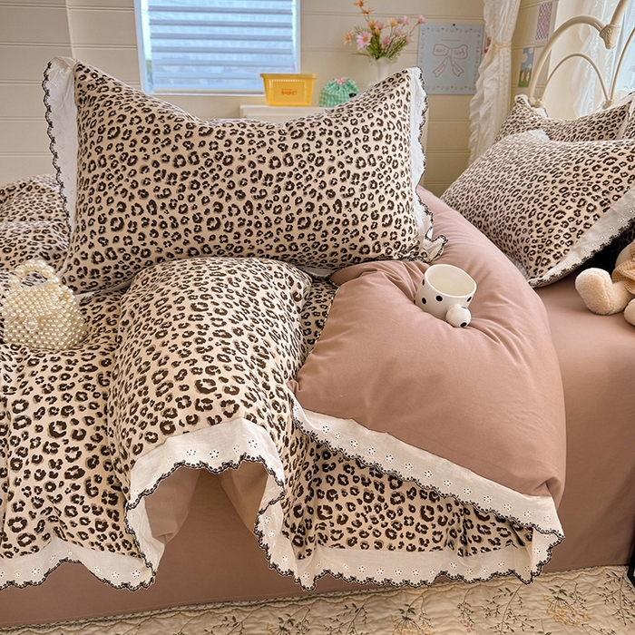 91家纺网 家纺一手货源 找家纺 （总）莉莉安家纺 2026新款古法水洗云感棉印花四件套