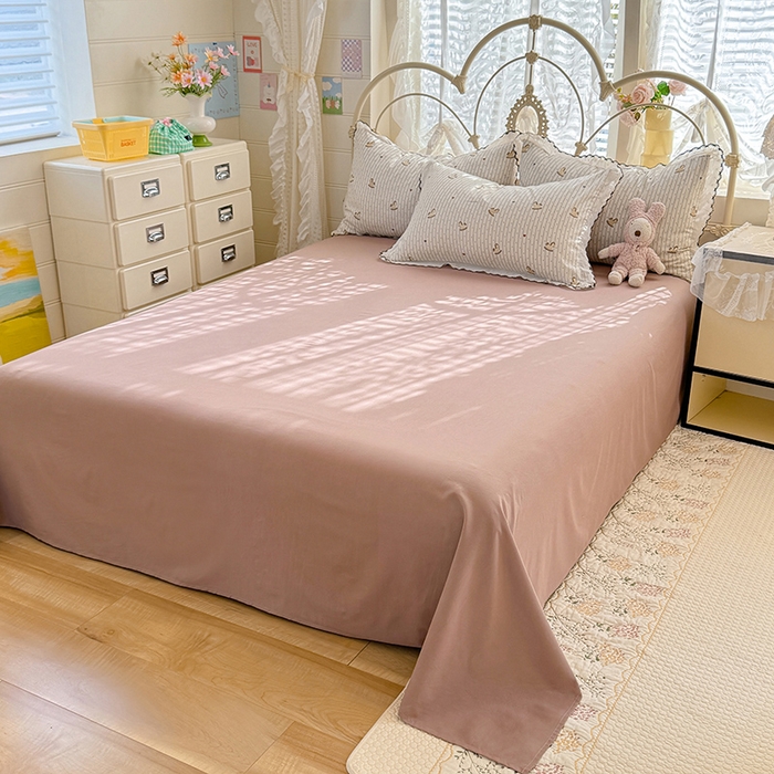 91家纺网 家纺一手货源 找家纺 莉莉安家纺 2026新款古法水洗云感棉印花四件套 古法-木马乐园