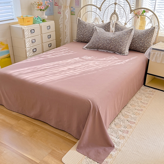 91家纺网 家纺一手货源 找家纺 莉莉安家纺 2026新款古法水洗云感棉印花四件套 古法-花甸