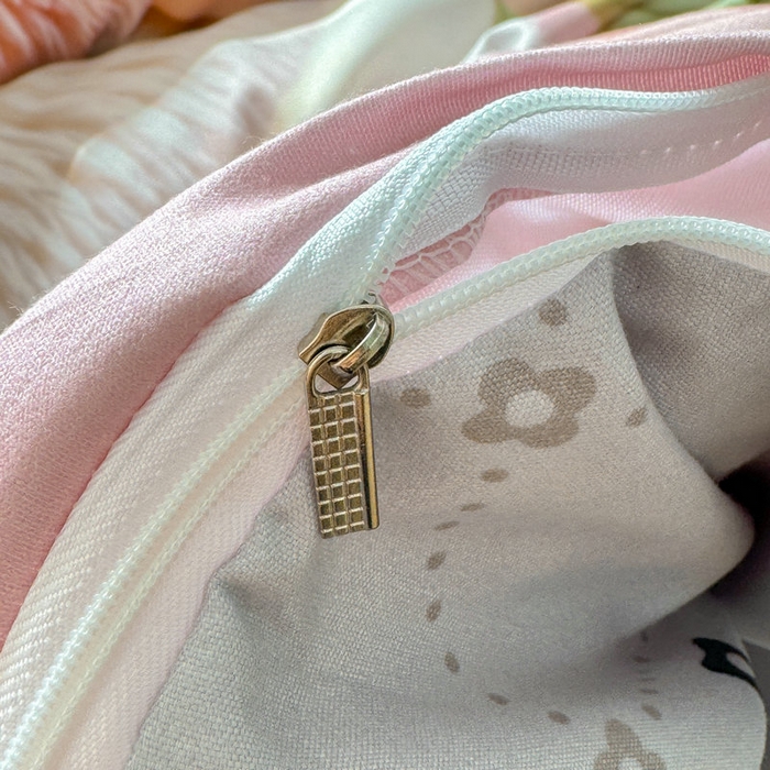 91家纺网 家纺一手货源 找家纺 （总）宝薇 2026春夏新款7D卡通加厚斜纹仿棉生态磨毛大版四件套