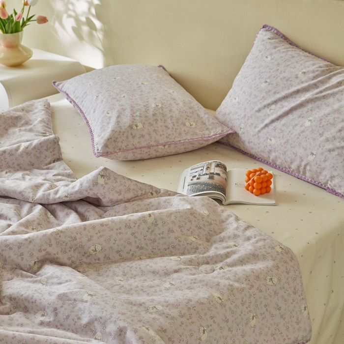 91家纺网 家纺一手货源 找家纺 暖阳 2026新款全棉贝壳边棉花夏被夏凉被空调被 莫伊