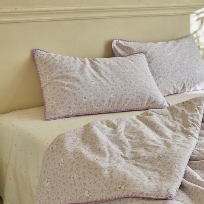 91家纺网 家纺一手货源 找家纺 暖阳 2026新款全棉贝壳边棉花夏被夏凉被空调被 莫伊