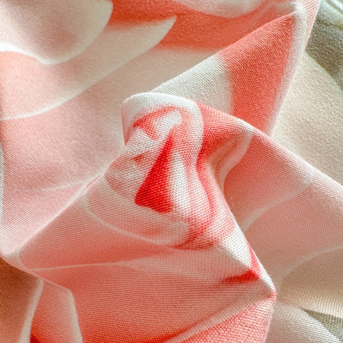 91家纺网 家纺一手货源 找家纺 宝薇 2026春夏新款7D卡通加厚斜纹仿棉生态磨毛大版四件套 玫瑰兔