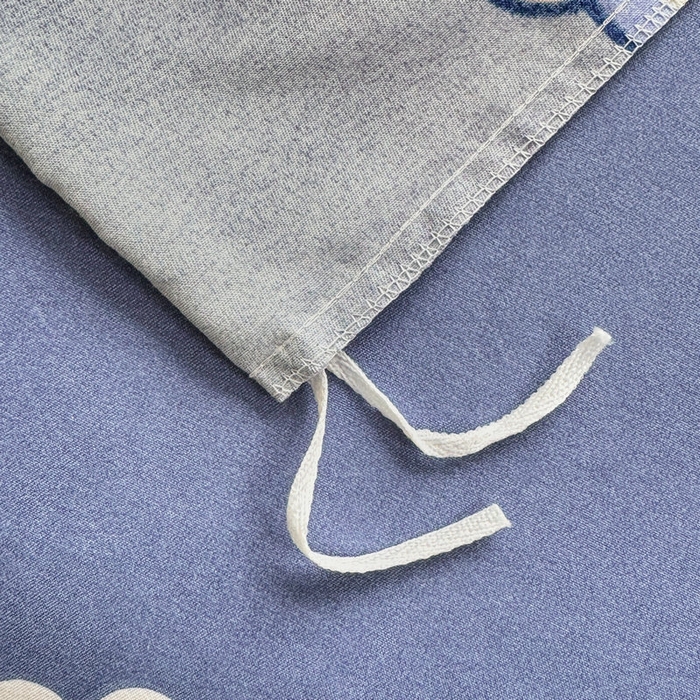 91家纺网 家纺一手货源 找家纺 宝薇 2026春夏新款7D卡通加厚斜纹仿棉生态磨毛大版四件套 月亮兔