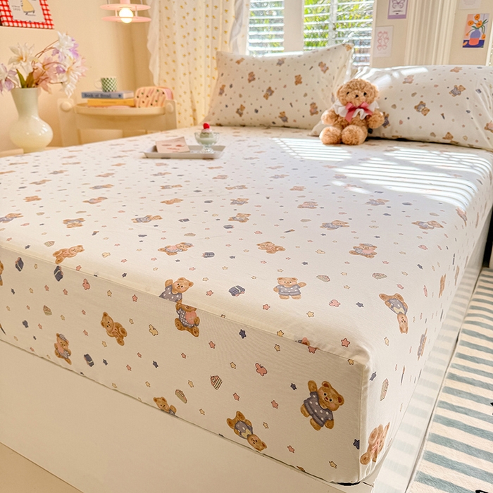 91家纺网 家纺一手货源 找家纺 （总）美达家纺 2026新款印花全棉床笠