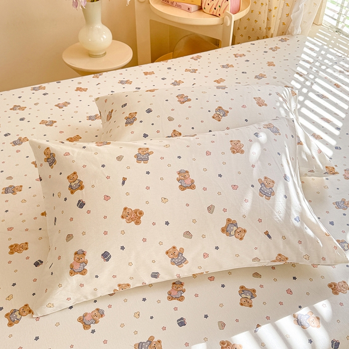 91家纺网 家纺一手货源 找家纺 （总）美达家纺 2026新款印花全棉床笠