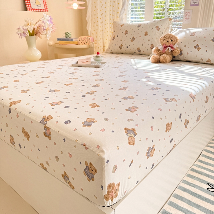 91家纺网 家纺一手货源 找家纺 （总）美达家纺 2026新款印花全棉床笠