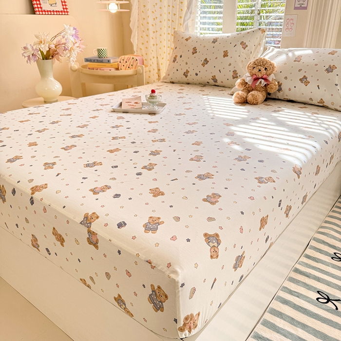 91家纺网 家纺一手货源 找家纺 （总）美达家纺 2026新款印花全棉床笠