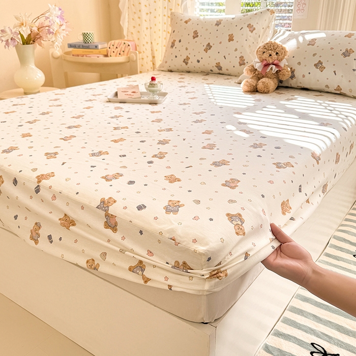 91家纺网 家纺一手货源 找家纺 （总）美达家纺 2026新款印花全棉床笠