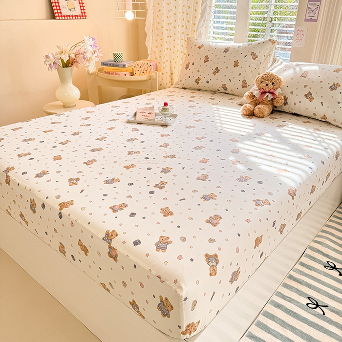 91家纺网 家纺一手货源 找家纺 （总）美达家纺 2026新款印花全棉床笠