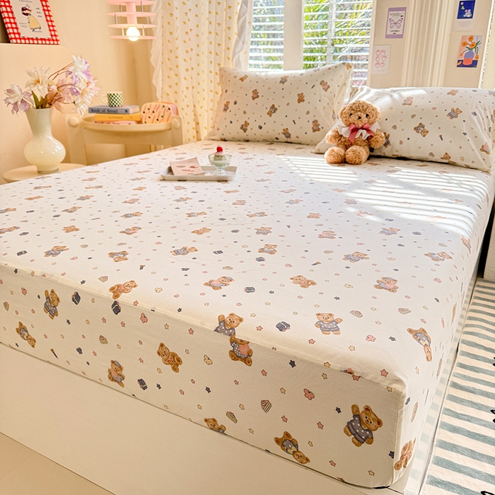 91家纺网 家纺一手货源 找家纺 （总）美达家纺 2026新款印花全棉床笠