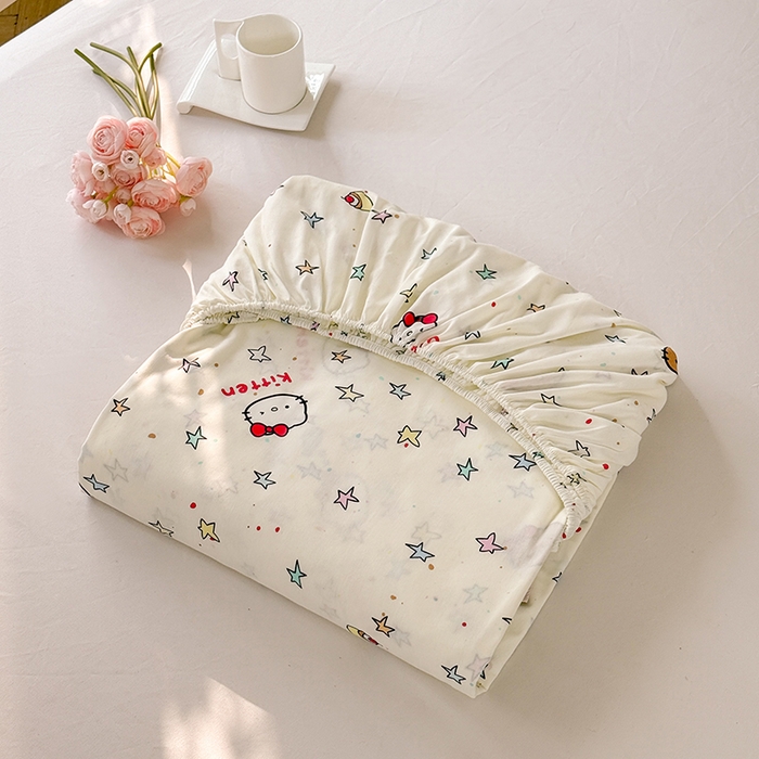 91家纺网 家纺一手货源 找家纺 （总）美达家纺 2026新款印花全棉床笠